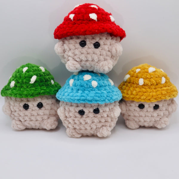 Chonky mushroom fun guys , handmade to order