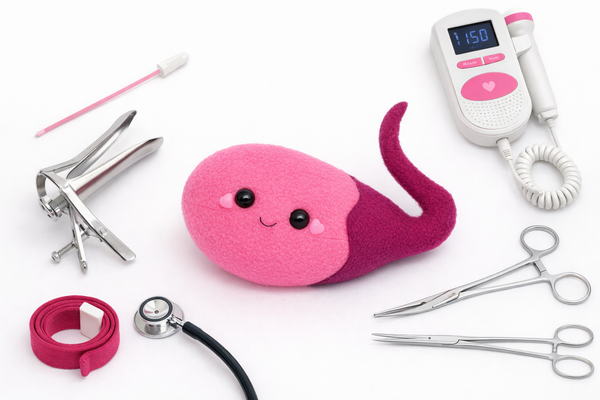 Ovary handmade plushie