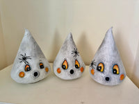 Vintage-Inspired ghost friends - Halloween home decor