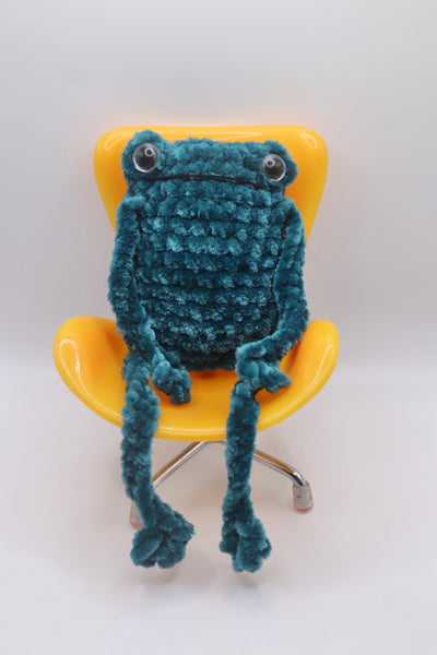 Leggy froggy plushie  , handmade to order