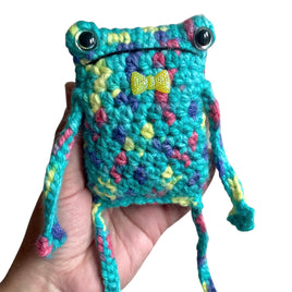 Leggy froggy plushie  , handmade to order