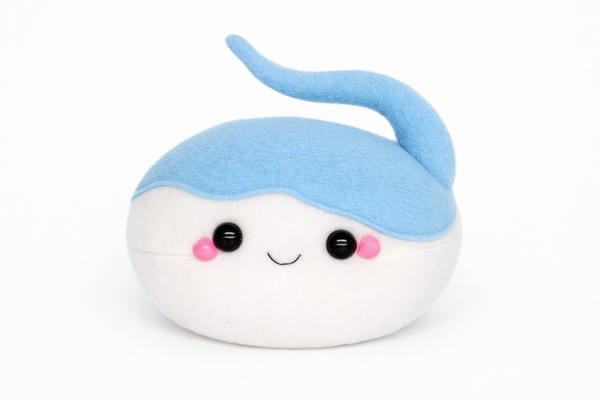 Testicle handmade plushie
