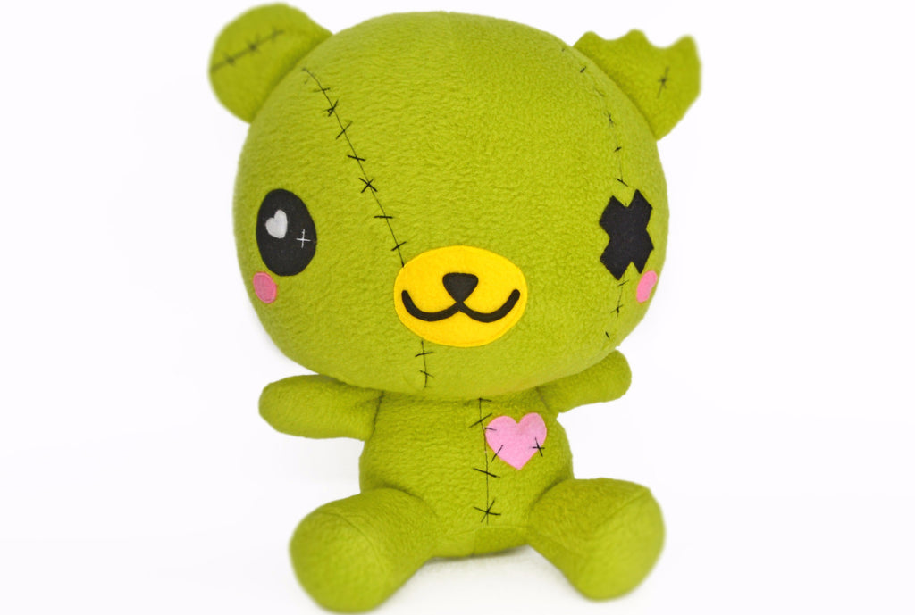 BIG ZomBear plushie , zombie bear kawaii plush toy