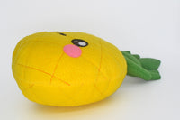 Pineapple plushie,  handmade soft fruit