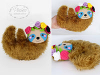 Festisloth plush toy - handmade to order