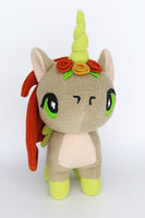Autumn, the unicorn, kawaii  plushie - handmade to order