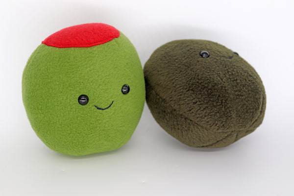Olive plushies - handmade to order