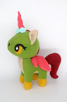 Fairy unicorn, kawaii  plushie - handmade to order