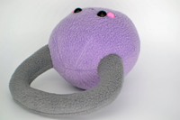 Kettlebell handmade plushie