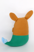 Corgi mermaid plushie , handmade to order