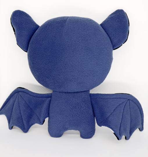 Stars and Moon bat plushie , made to order