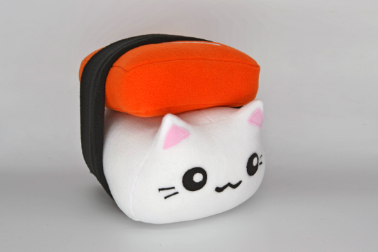Sushi cat handmade plushie