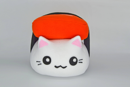 Sushi cat handmade plushie