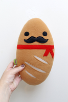 French baguette handmade pillow