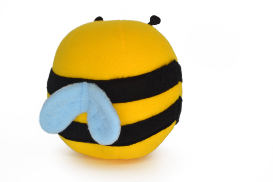 Honey bee handmade plushie