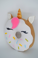 Doughnut unicorn kitty  plushie