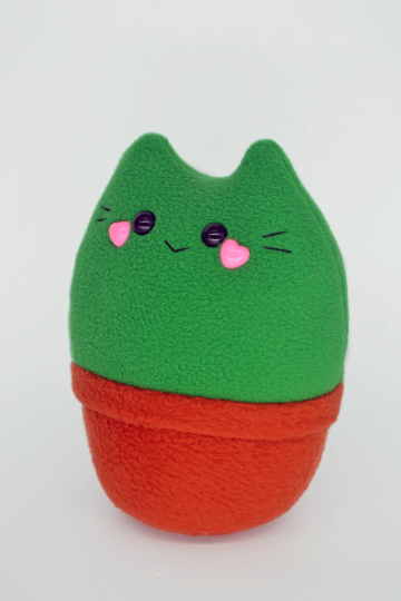 CATctus plushie / cat cactus soft toy
