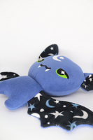 Stars and Moon bat plushie , made to order