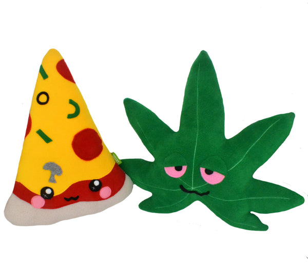 Munchies Pack - Pizza and Pot plushies/pillows