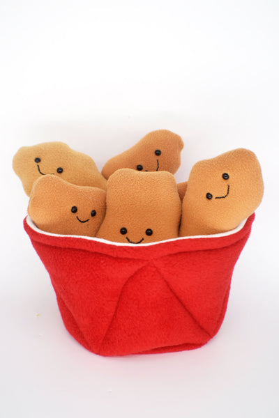 Bucket of Fried Chicken plushie / novelty food pillow