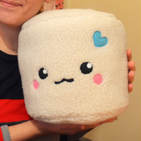 Huge Marshmallow pillow - cushion - cuddly soft toy