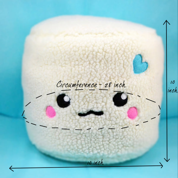 Huge Marshmallow pillow - cushion - cuddly soft toy