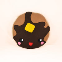 Pancake pillow cushion plushie novelty geekery felt food kawaii happy