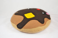 Pancake pillow cushion plushie novelty geekery felt food kawaii happy