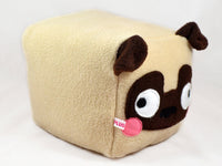 PUG cube plushie kawaii soft toy pillow cushion novelty home decor dog love animal plusheez