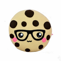 Kawaii cookie plush toy cushion cute chocolate chip cookie m&m cookie cartoon face cute pillow felt