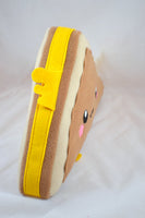 Grilled cheese sandwich triangle pillow / plush toy