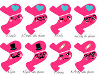 Gastric Band comfort pillow - handmade kawaii plushie