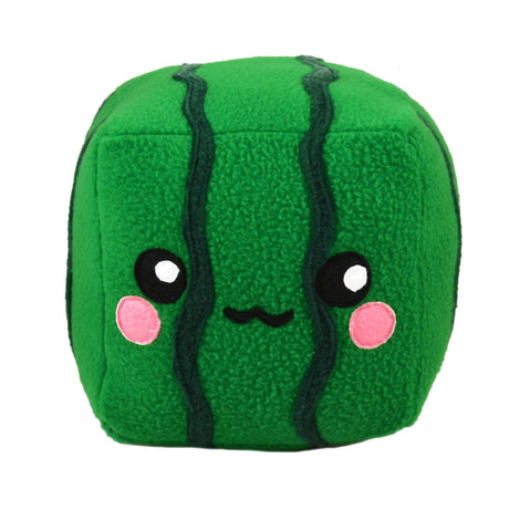 Square Watermelon / cube plushee / pillow