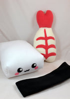 Nigiri Sushi pillow / plush toy / decor pillow / cushion