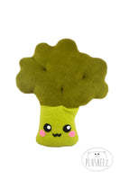 Mr Broccoli plushie - kawaii handmade pillow / cushion