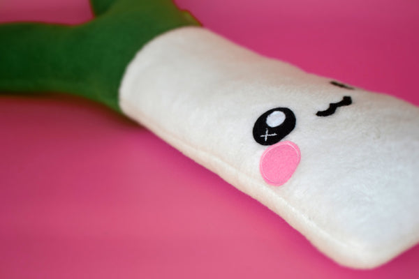 Bruce LEEk plushie - kawaii novelty soft toy