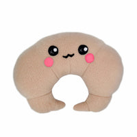 Croissant plush kawaii pillow baked goods quirky novely cushion