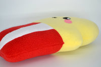 Popcorn kawaii plushie - novelty pillow - home decor