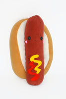 Hot Dog plushie / kawaii fast food pillow