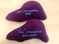 Liver handmade plush toy / pillow / cushion